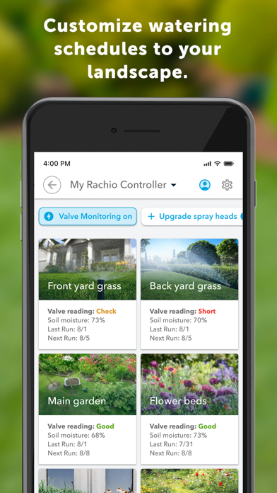 Rachio screenshot 3