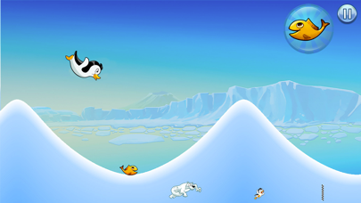 Racing Penguin: Slide and Fly! screenshot 1