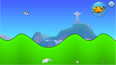 Racing Penguin: Slide and Fly! screenshot 4