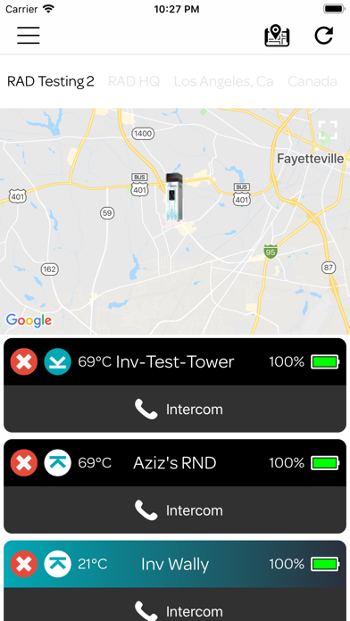 Rad Mobile Control screenshot 2