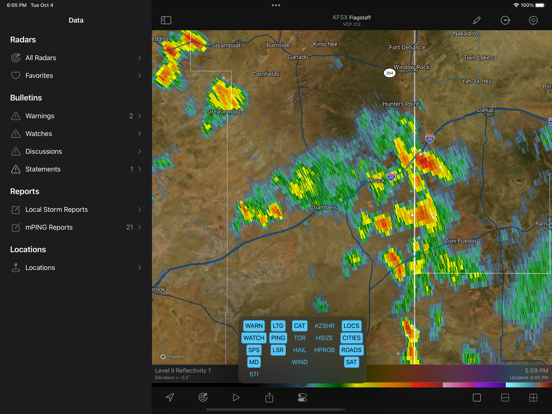 RadarScope screenshot 3