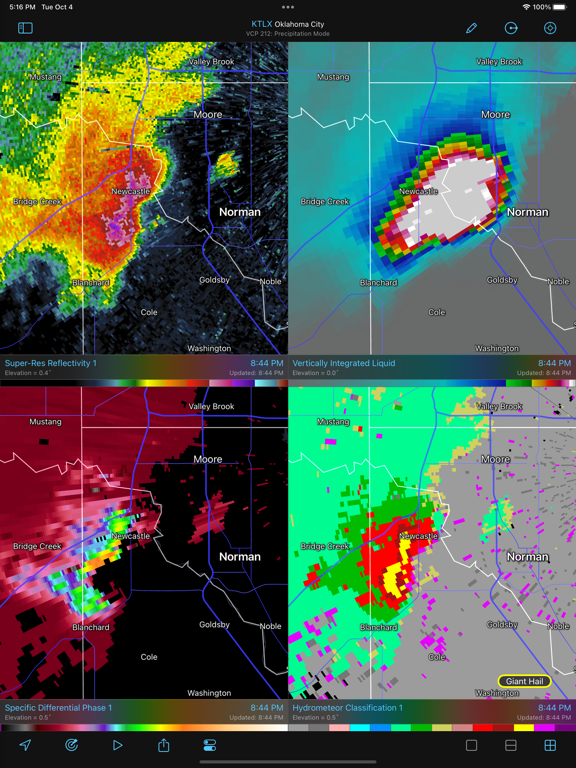 RadarScope screenshot 1