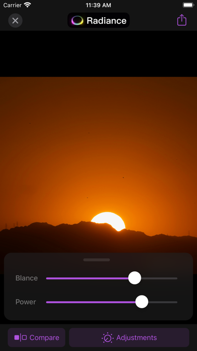 Radiance+ screenshot 1