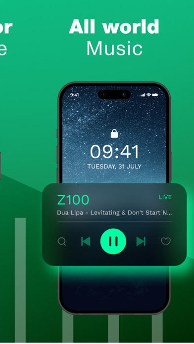 Radio App: Simple AM, FM Tuner screenshot 1