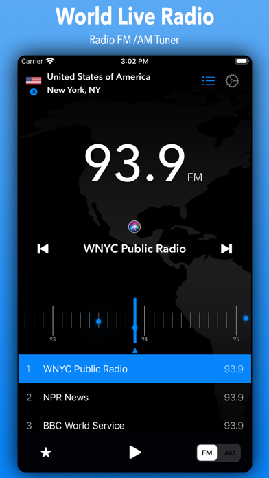 Radio App - Simple Radio Tuner screenshot 4