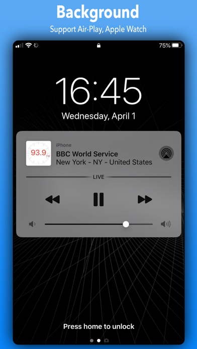 Radio App - Simple Radio Tuner screenshot 1