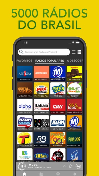 Radio FM Brasil: Radios Online screenshot 3