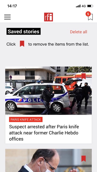 Radio France Internationale screenshot 1
