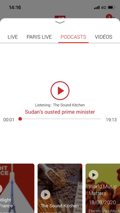 Radio France Internationale screenshot 2