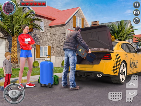 Radio Taxi Driving Game 2021 screenshot 3