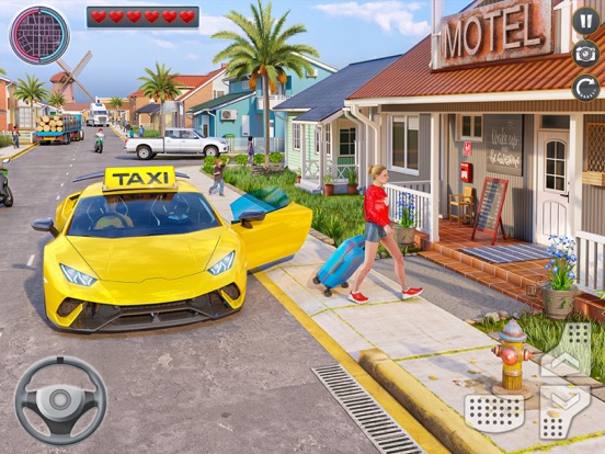 Radio Taxi Driving Game 2021 screenshot 1