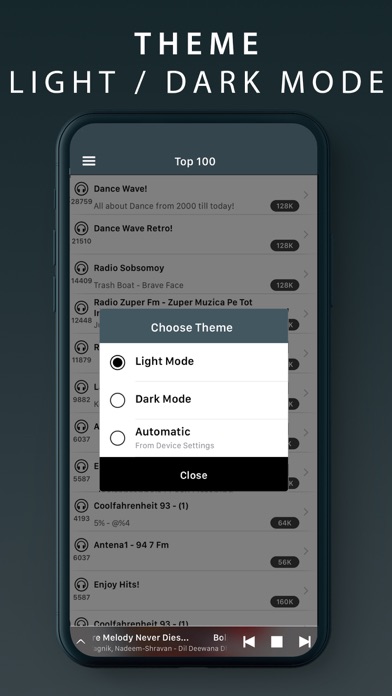 Radio Tuner - Live FM Stations screenshot 1
