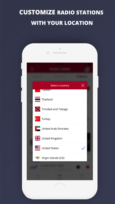 Radio Tuner - Radio App screenshot 1
