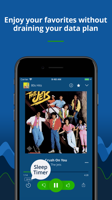 Radio Tunes - great music 24/7 screenshot 3