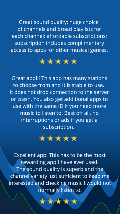 Radio Tunes - great music 24/7 screenshot 1