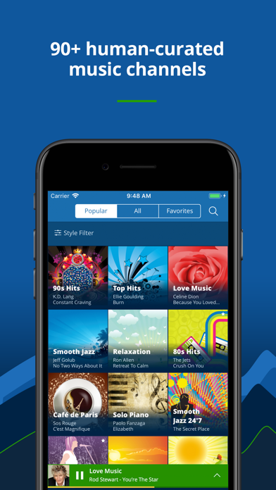 Radio Tunes - great music 24/7 screenshot 6