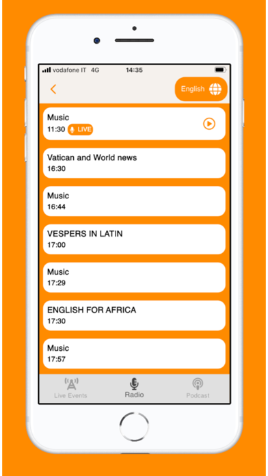 Radio Vaticana screenshot 2
