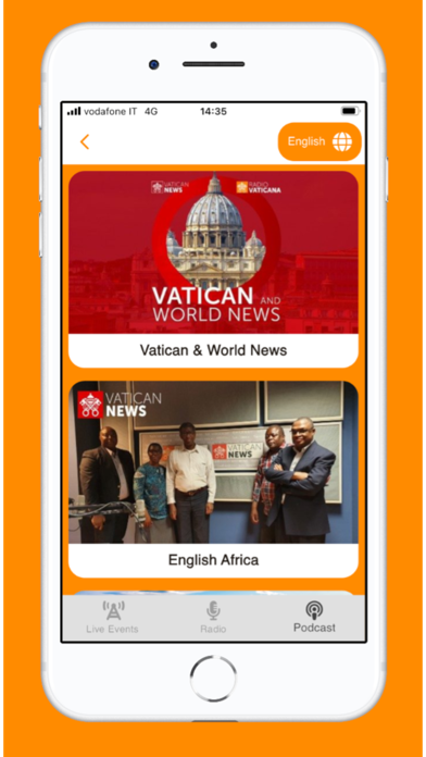 Radio Vaticana screenshot 1