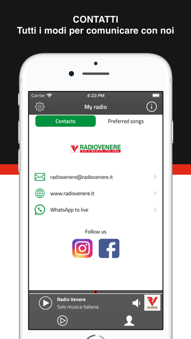 Radio Venere screenshot 1