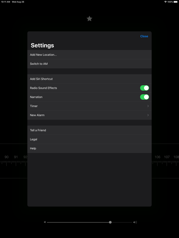 RadioApp - A Simple Radio App screenshot 2