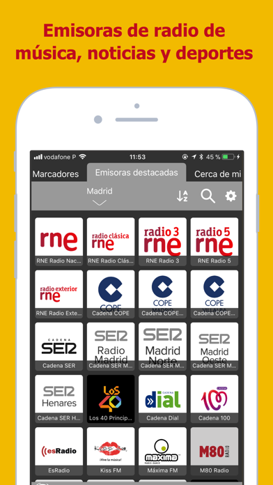 Radios de España - Radio AM FM screenshot 4