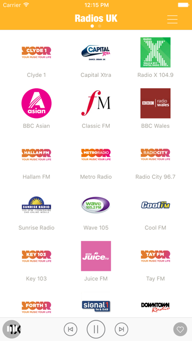 Radios UK FM (British Radio) screenshot 3