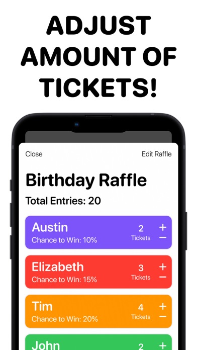 Raffle Name screenshot 1