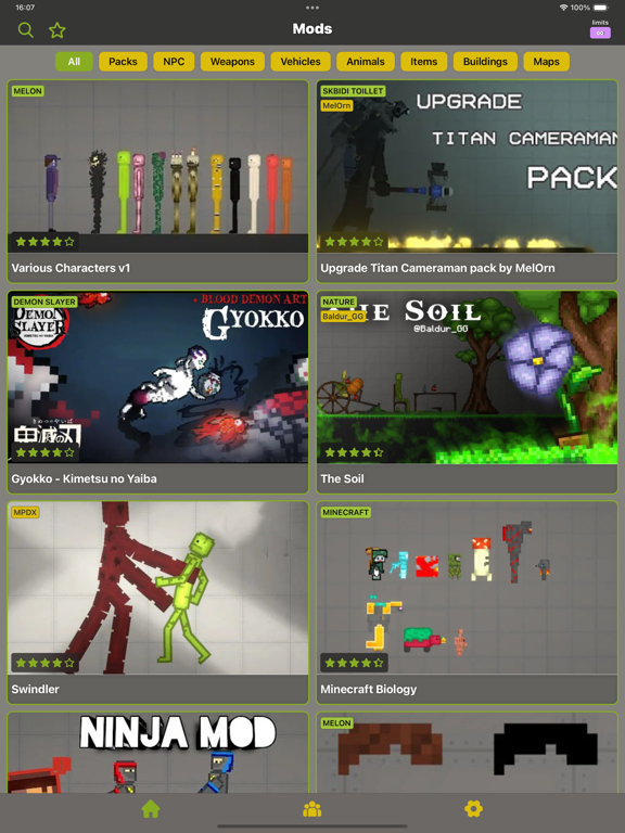 Ragdoll Mods: Guns and Skins screenshot 6
