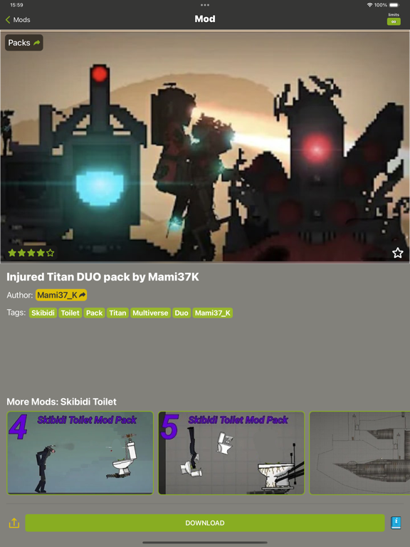 Ragdoll Mods: Guns and Skins screenshot 9