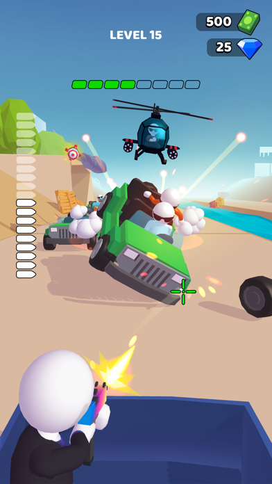 Rage Road - Car Shooting screenshot 4
