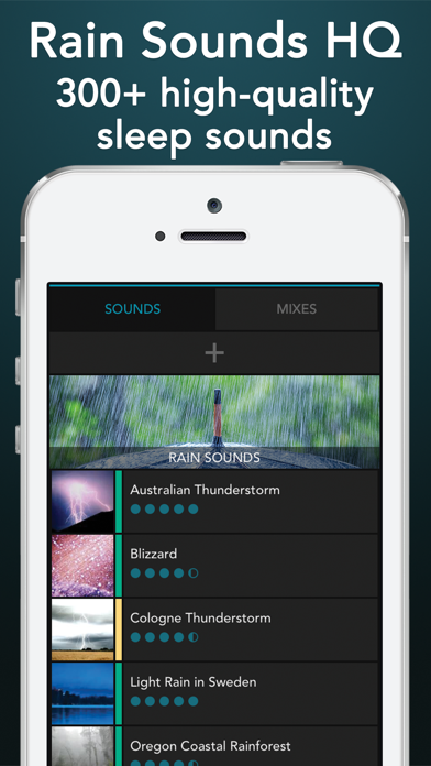 Rain Sounds HQ: sleep aid screenshot 5