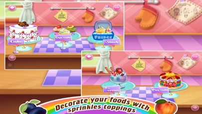 Rainbow Desserts Cooking Shop! screenshot 1