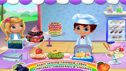 Rainbow Desserts Cooking Shop! screenshot 4