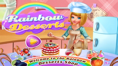 Rainbow Desserts Cooking Shop! screenshot 5