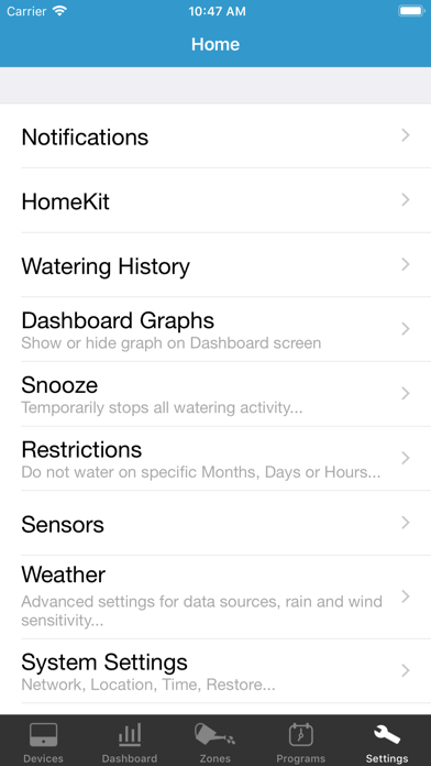 RainMachine screenshot 2