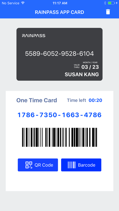RAINPASS APP CARD screenshot 3