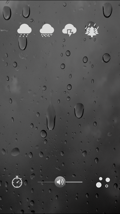 Rainscapes: the sounds of rain screenshot 1