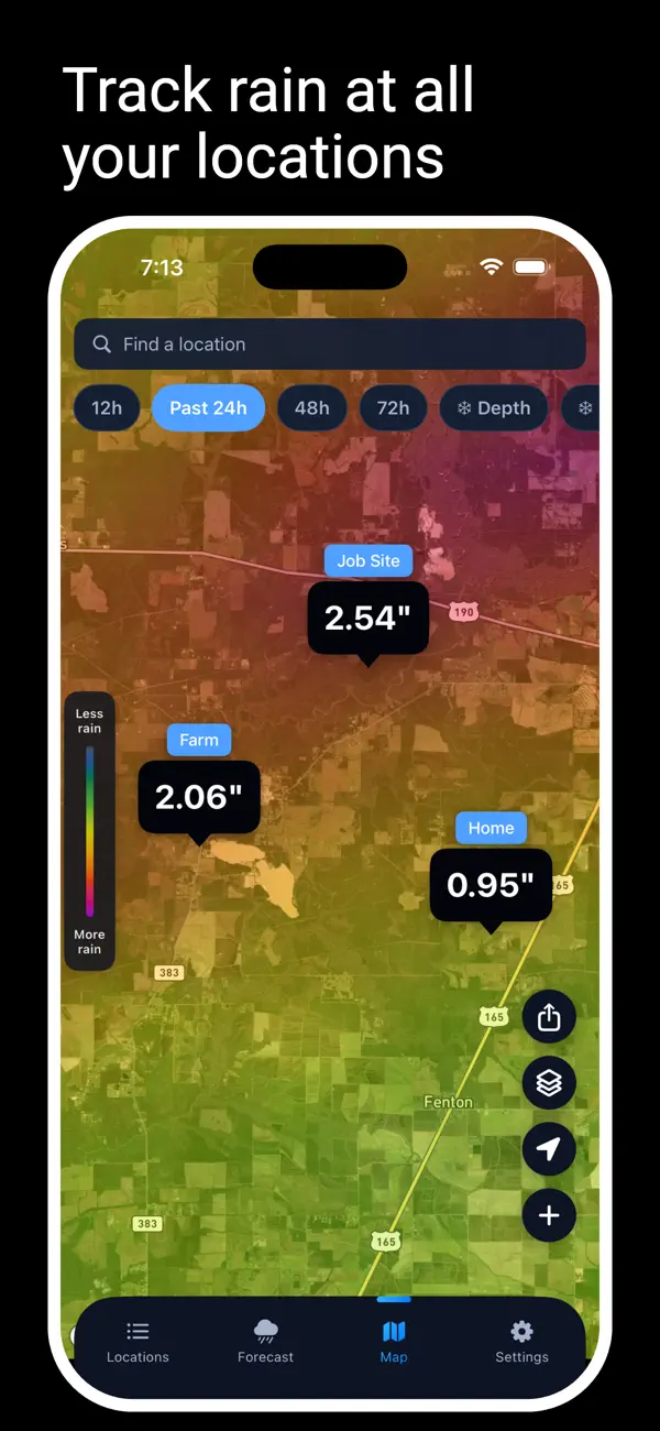 RainTotal: Rainfall Tracker screenshot 5