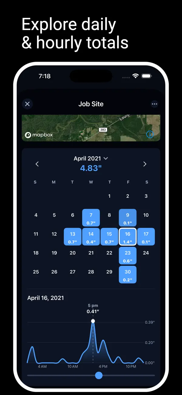 RainTotal: Rainfall Tracker screenshot 4