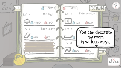 Rainy attic room screenshot 3