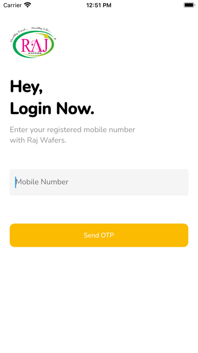 Raj Wafers - Distributor App screenshot 4