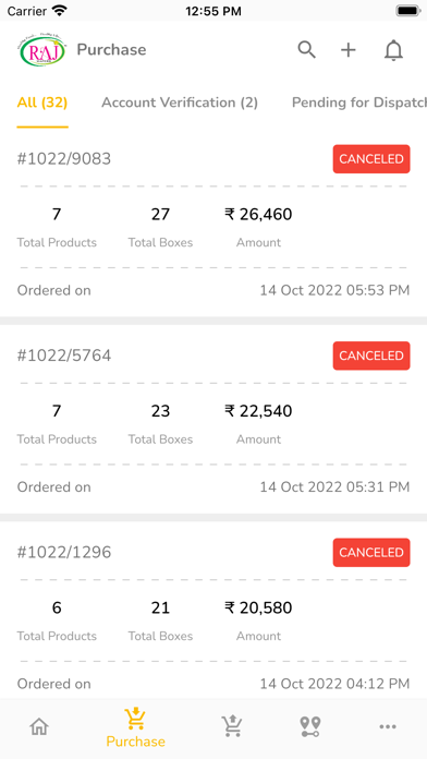 Raj Wafers - Distributor App screenshot 2