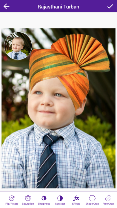 Rajasthani Turbans Photo Booth screenshot 3
