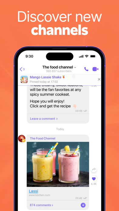Rakuten Viber Messenger screenshot 1