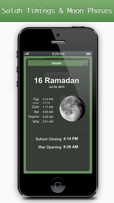 Ramadan Calendar ( شهر رمضان ) screenshot 2