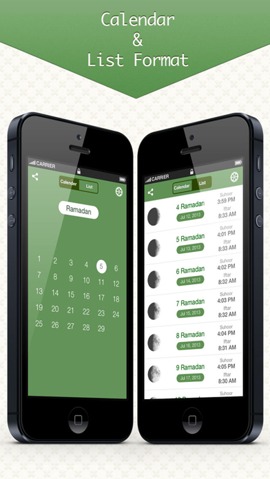 Ramadan Calendar ( شهر رمضان ) screenshot 3