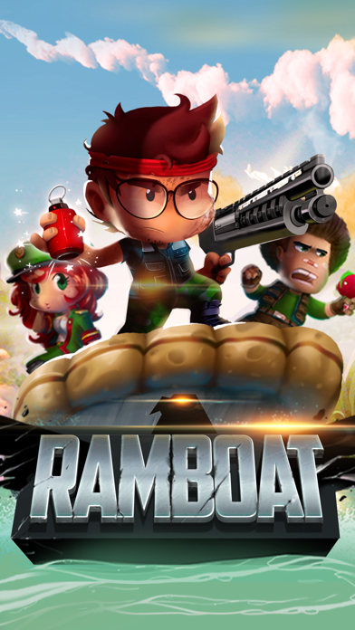 Ramboat: Shooting Offline Game screenshot 1