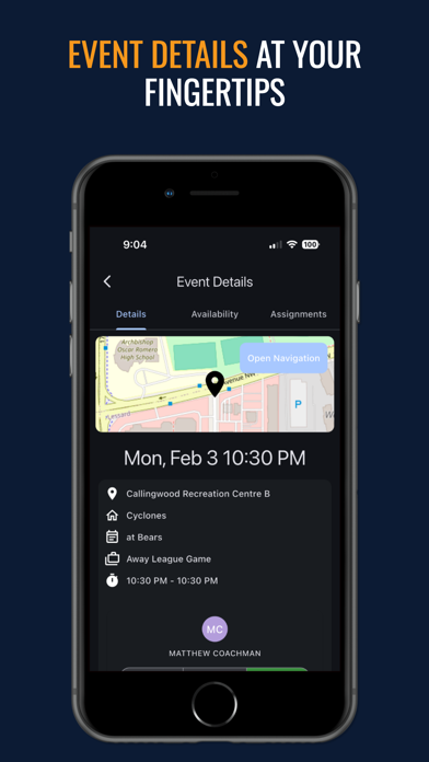 RAMP Team App screenshot 1