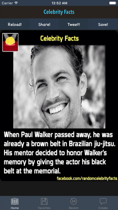 Random Celebrity Facts - Cool Trivia, News and Gossip screenshot 4