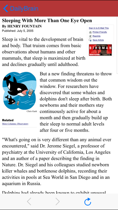 Random Fact of the Day - DailyBrain screenshot 1